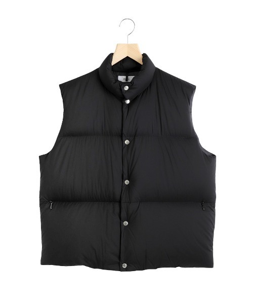 marka / マーカ：DOWN VEST - recycle nylon mini ripstop -：M24C-19BL01A[COR ...