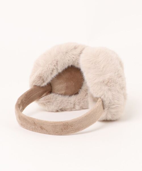 archives(アルシーヴ)の「もふもふコンパクトイヤマフ(イヤーマフ・レディース・ブラウン/ベージュ・FREE)」の8枚目の写真