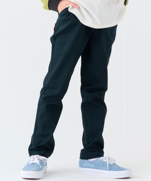 KRIFF MAYER Kid's Collection（クリフメイヤーキッズコレクション）の「綿ストレッチ マイニチ テーパードパンツ（チノパンツ・キッズ・カーキ/キャメル/ネイビー/ベージュ/ブラック・170/120/160/150/140/130）」の2枚目の写真