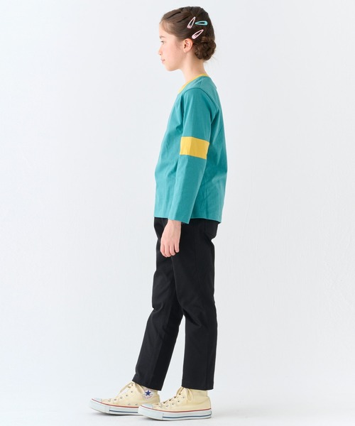 KRIFF MAYER Kid's Collection（クリフメイヤーキッズコレクション）の「綿ストレッチ マイニチ テーパードパンツ（チノパンツ・キッズ・カーキ/キャメル/ネイビー/ベージュ/ブラック・170/120/160/150/140/130）」の13枚目の写真