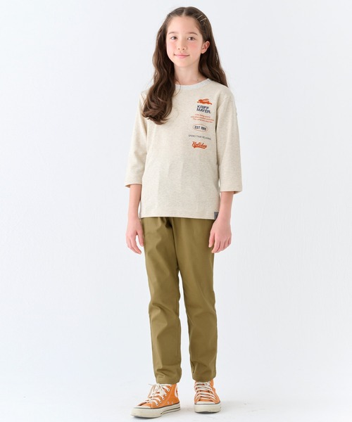 KRIFF MAYER Kid's Collection（クリフメイヤーキッズコレクション）の「綿ストレッチ マイニチ テーパードパンツ（チノパンツ・キッズ・カーキ/キャメル/ネイビー/ベージュ/ブラック・170/120/160/150/140/130）」の14枚目の写真