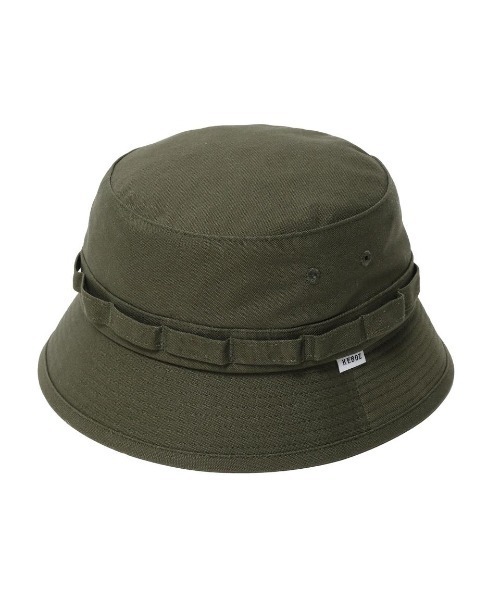 KEBOZ(ケボズ)の「FKB JUNGLE HAT(ハット・メンズ・ブラック/ピンク/グリーン/モカ・56cm/60cm/58cm)」の3枚目の写真