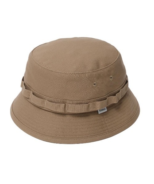 KEBOZ(ケボズ)の「FKB JUNGLE HAT(ハット・メンズ・ブラック/ピンク/グリーン/モカ・56cm/60cm/58cm)」の2枚目の写真