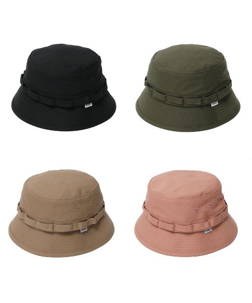 KEBOZ(ケボズ)の「FKB JUNGLE HAT(ハット・メンズ・ブラック/ピンク/グリーン/モカ・56cm/60cm/58cm)」の15枚目の写真