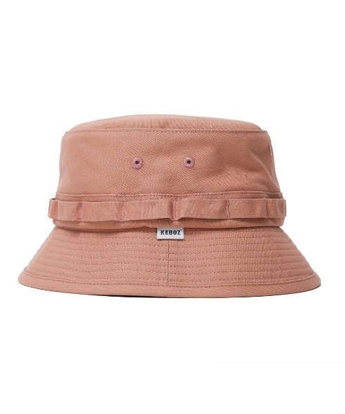 KEBOZ(ケボズ)の「FKB JUNGLE HAT(ハット・メンズ・ブラック/ピンク/グリーン/モカ・56cm/60cm/58cm)」の12枚目の写真