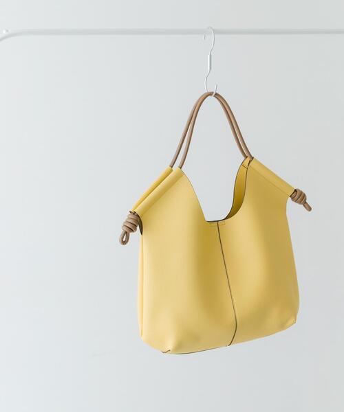 RODE SKO（ロデスコ）の「ラウンドデザインむすびトートバッグ（トートバッグ・レディース・ブラック/オフホワイト/イエロー系その他・ONE）」の12枚目の写真