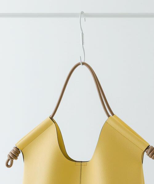 RODE SKO（ロデスコ）の「ラウンドデザインむすびトートバッグ（トートバッグ・レディース・ブラック/オフホワイト/イエロー系その他・ONE）」の4枚目の写真