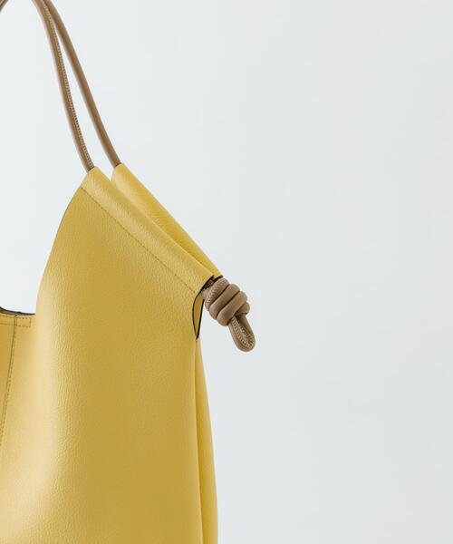 RODE SKO（ロデスコ）の「ラウンドデザインむすびトートバッグ（トートバッグ・レディース・ブラック/オフホワイト/イエロー系その他・ONE）」の5枚目の写真