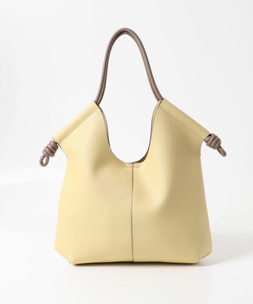 RODE SKO（ロデスコ）の「ラウンドデザインむすびトートバッグ（トートバッグ・レディース・ブラック/オフホワイト/イエロー系その他・ONE）」の7枚目の写真