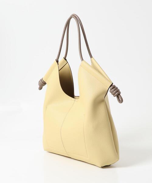 RODE SKO（ロデスコ）の「ラウンドデザインむすびトートバッグ（トートバッグ・レディース・ブラック/オフホワイト/イエロー系その他・ONE）」の8枚目の写真