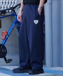 MODISH GAZE（モディシュガゼ）の「【MODISH GAZE】ハートロゴ裏毛スウェットパンツ（スウェットパンツ）」