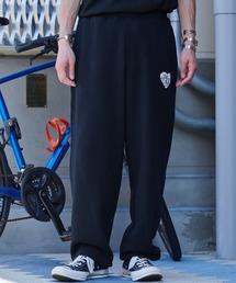 MODISH GAZE（モディシュガゼ）の「【MODISH GAZE】ハートロゴ裏毛スウェットパンツ（スウェットパンツ）」