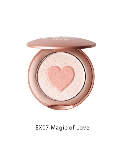 SNIDEL BEAUTY（スナイデル ビューティ）の「SNIDEL BEAUTY / ブラッシング ハート EX07～EX08（ハイライト/シェーディング・レディース・EX08 Melty Cocoa/EX07 Magic of Love・FREE）」の4枚目の写真