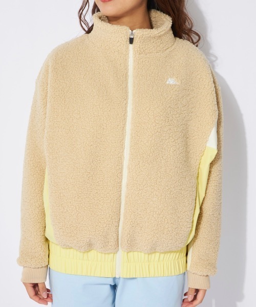 セール】【Kappa/カッパ】レディースボアフリースジャケット（ブルゾン