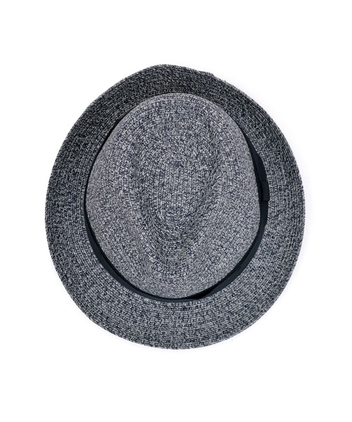 HIGH STREET（ハイストリート）の「HIGH STREET∴ウォッシャブルブレード 中折れハット（ハット・メンズ・ネイビー/ブラック・F）」の6枚目の写真