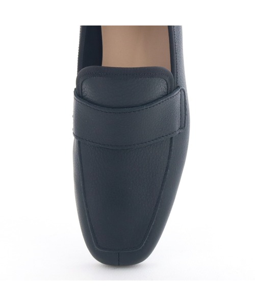 ENあしながおじさん（エンアシナガオジサン）の「防水｜モカシューズ　5360585（ローファー・レディース・オフホワイト/グレイッシュベージュ/ブラック/ミント・23.5cm/23cm/24cm/22.5cm/24.5cm）」の14枚目の写真