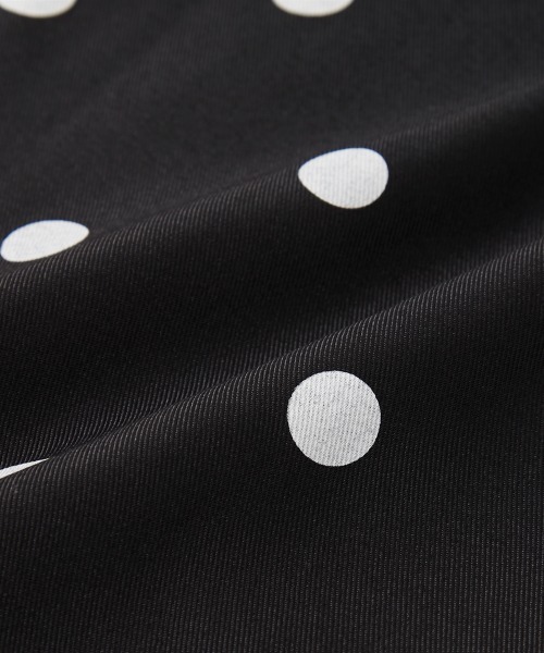 SMILE LAND（スマイルランド）の「＜大きいサイズ＞ ドットプリントテーパードパンツ（ゆったりヒップ）（スラックス・レディース・ベージュ系/ブラック系・LL/3L/5L/L/4L）」の12枚目の写真