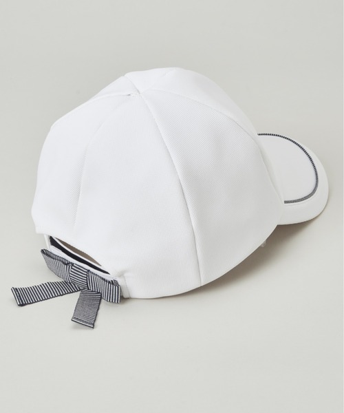 LANVIN SPORT リボンキャップ【部分UV】 -デサントストア
