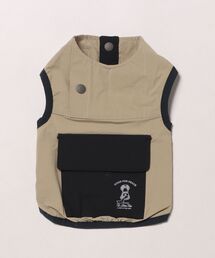 POST GENERAL（ポストジェネラル）の「【DOGS FOR PEACE /ドッグス フォー ピース】コーデュラ 撥水ストレッチベスト XS /#DFP 016（ペットウェア・メンズ）」