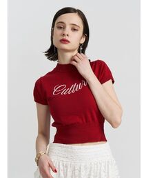 jouetie | ロゴジャガードコンパクトニット(ニット/セーター)