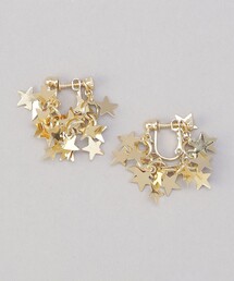 coen | スターモチーフチェーンイヤリング(イヤリング)