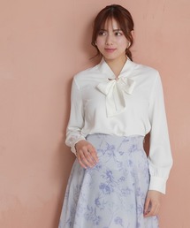 ASTORIA ODIER | マルチリボンタイブラウス(シャツ/ブラウス)