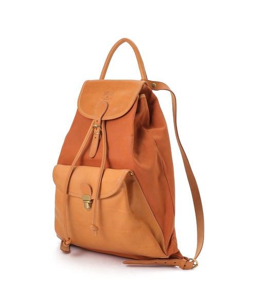IL BISONTE（イルビゾンテ）の「IL BISONTE / ORIGINAL LEATHER / ARCHIVE / BACKPACK（バックパック/リュック・レディース・ブラウン系その他・FREE）」の2枚目の写真