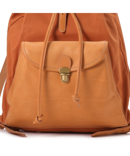 IL BISONTE（イルビゾンテ）の「IL BISONTE / ORIGINAL LEATHER / ARCHIVE / BACKPACK（バックパック/リュック・レディース・ブラウン系その他・FREE）」の6枚目の写真