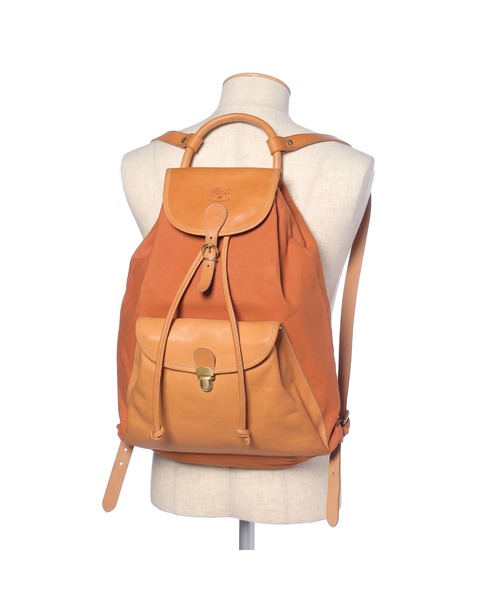 IL BISONTE（イルビゾンテ）の「IL BISONTE / ORIGINAL LEATHER / ARCHIVE / BACKPACK（バックパック/リュック・レディース・ブラウン系その他・FREE）」の7枚目の写真