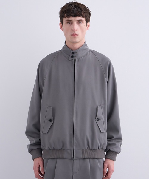 UNITED TOKYO(ユナイテッドトウキョウ)の「【セットアップ着用可能】HARD GABARDINE スウィングトップブルゾン(ブルゾン・メンズ・ダークグレー/グレイッシュベージュ・1/2)」の19枚目の写真