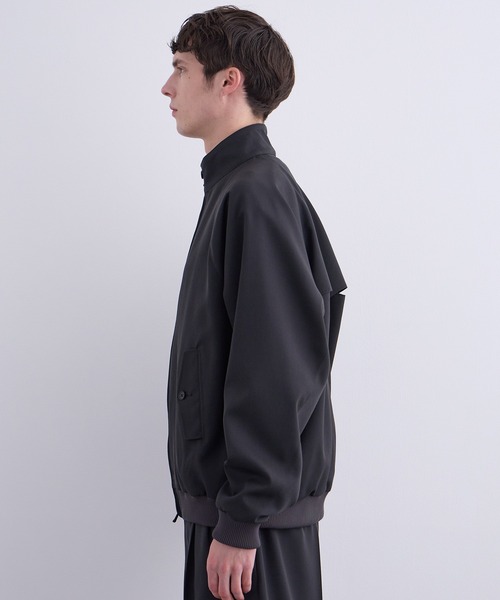 セットアップ着用可能】HARD GABARDINE スウィングトップブルゾン