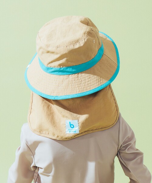 こども ビームス（コドモビームス）の「アドベンチャー ハット 2025SS（ハット・キッズ・ベージュ/オレンジ・ONE SIZE）」の3枚目の写真