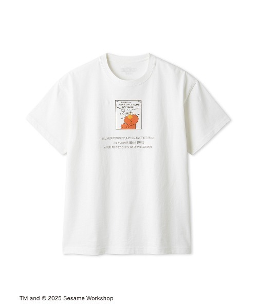 SESAME STREET(セサミストリート)の「【UNISEX】コミックアートTシャツ(Tシャツ/カットソー・レディース・イエロー/レッド/ブルー・MEDIUM/LARGE)」の1枚目の写真