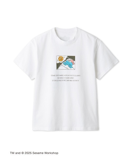 SESAME STREET(セサミストリート)の「【UNISEX】コミックアートTシャツ(Tシャツ/カットソー・レディース・イエロー/レッド/ブルー・MEDIUM/LARGE)」の2枚目の写真