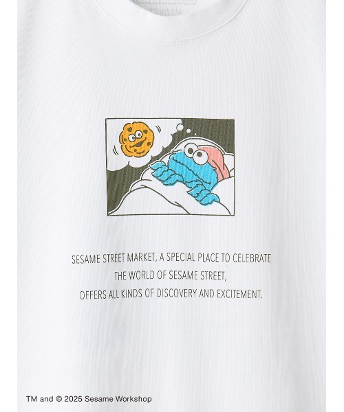 SESAME STREET(セサミストリート)の「【UNISEX】コミックアートTシャツ(Tシャツ/カットソー・レディース・イエロー/レッド/ブルー・MEDIUM/LARGE)」の17枚目の写真