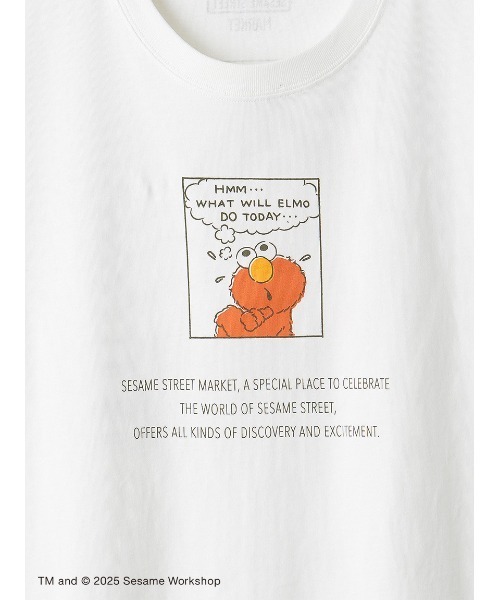 SESAME STREET(セサミストリート)の「【UNISEX】コミックアートTシャツ(Tシャツ/カットソー・レディース・イエロー/レッド/ブルー・MEDIUM/LARGE)」の19枚目の写真
