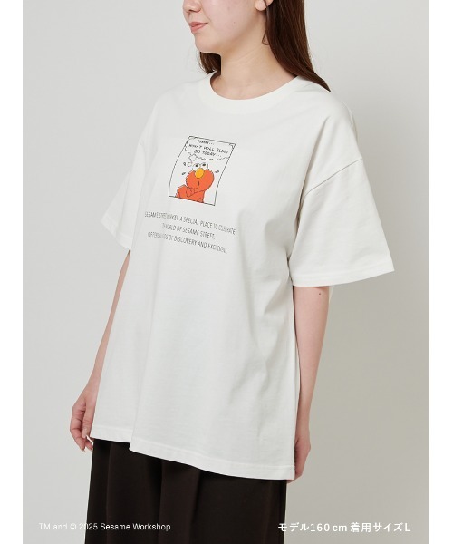 SESAME STREET(セサミストリート)の「【UNISEX】コミックアートTシャツ(Tシャツ/カットソー・レディース・イエロー/レッド/ブルー・MEDIUM/LARGE)」の9枚目の写真