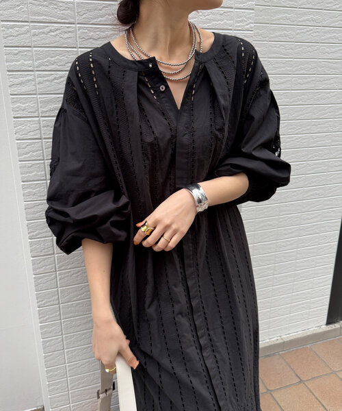 新品タグ付き！Dou Douレース2WAYワンピース　ブラック　2024SS 新品タグ付き！Dou Douレース2WAYワンピース ブラック 2024SS