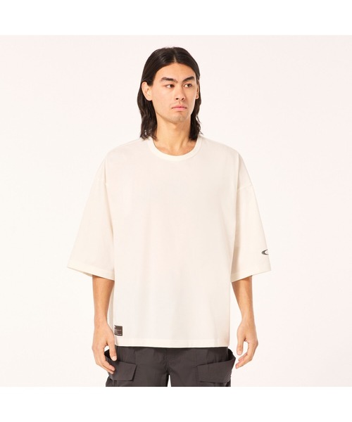OAKLEY(オークリー)の「オークリ― FGL ELEMENT TEE 4.0 / Tシャツ / FGL アウトドア/吸汗速乾/UPF50+/OAKLEY(Tシャツ/カットソー・メンズ・ホワイト/ブラウン・M/L/S)」の4枚目の写真