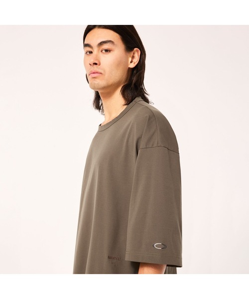 OAKLEY(オークリー)の「オークリ― FGL ELEMENT TEE 4.0 / Tシャツ / FGL アウトドア/吸汗速乾/UPF50+/OAKLEY(Tシャツ/カットソー・メンズ・ホワイト/ブラウン・M/L/S)」の14枚目の写真