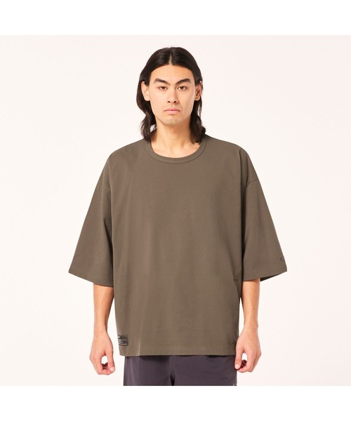 OAKLEY(オークリー)の「オークリ― FGL ELEMENT TEE 4.0 / Tシャツ / FGL アウトドア/吸汗速乾/UPF50+/OAKLEY(Tシャツ/カットソー・メンズ・ホワイト/ブラウン・M/L/S)」の13枚目の写真