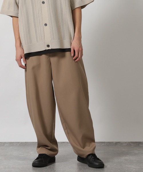 LAKOLE(ラコレ)の「【セットアップ可】ツイルバレルレッグパンツ/284452(その他パンツ・メンズ・ブラック/グレー/キャメル・MEDIUM/LARGE)」の18枚目の写真