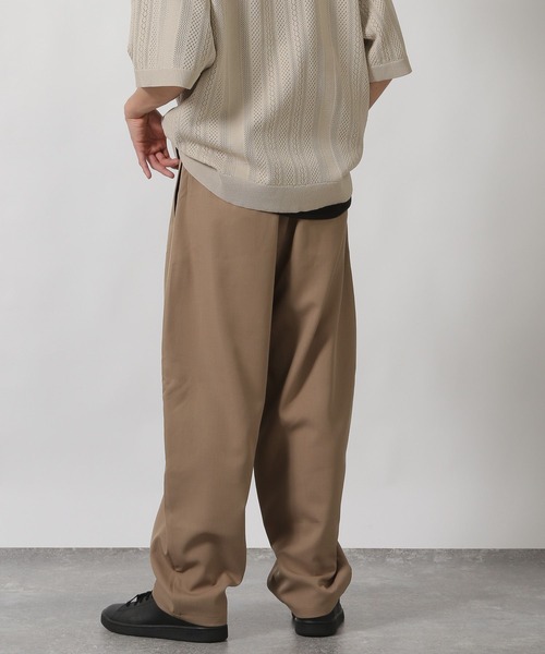 LAKOLE(ラコレ)の「【セットアップ可】ツイルバレルレッグパンツ/284452(その他パンツ・メンズ・ブラック/グレー/キャメル・MEDIUM/LARGE)」の19枚目の写真