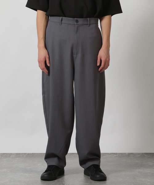 セール】【セットアップ可】ツイルバレルレッグパンツ/284452（その他