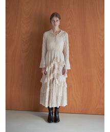 etre loin | Hoodie race dress(ワンピース)
