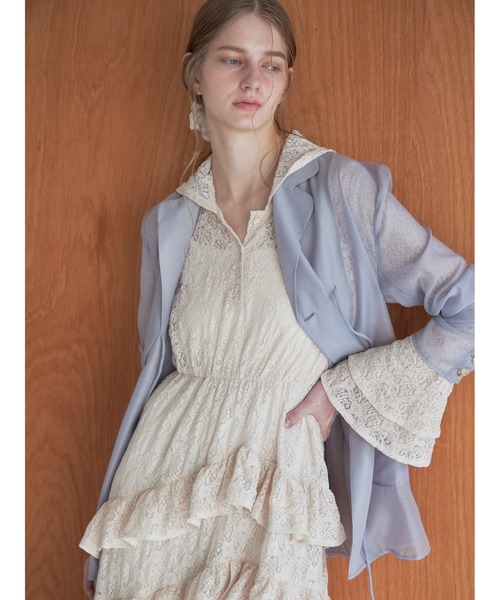 etre loin（エトルワン）の「Hoodie race dress（ワンピース・レディース・ブラック/アイボリー/ピンク・M）」の15枚目の写真