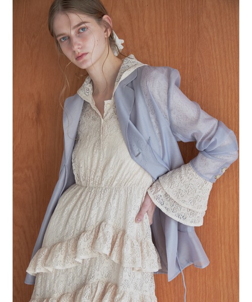 etre loin（エトルワン）の「Hoodie race dress（ワンピース・レディース・ブラック/アイボリー/ピンク・M）」の16枚目の写真