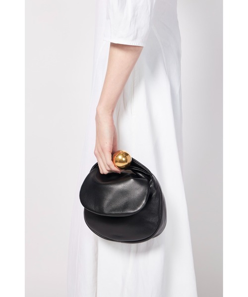 JIL SANDER（ジルサンダー）の「JIL SANDER　SPHERE POUCH（ハンドバッグ・レディース・ブラック・FREE）」の6枚目の写真