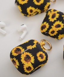 Mayree | 【float】ひまわり柄 エアポッズ/エアポッズプロ ケース カバー【AirPods 第1世代/第2世代/第3世代/第4世代/pro/pro2】(ヘッドフォン/イヤホン)