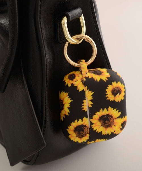 Mayree（メイリー）の「【float】ひまわり柄 エアポッズ/エアポッズプロ ケース カバー【AirPods 第1世代/第2世代/第3世代/第4世代/pro/pro2】（ヘッドフォン/イヤホン・レディース・その他1・A/B/C/D/E）」の3枚目の写真